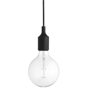 Comparateur de prix : Suspension E27 Noir - Muuto