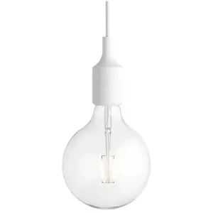 Muuto - Suspension E27 - Beige - Silicone - Designer Taf ArchitectsVendu parmade-in-design