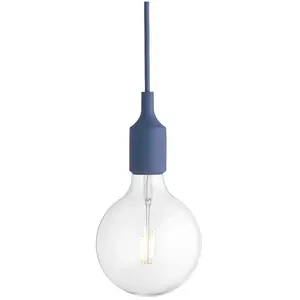 Suspension E27 Bleu pale - Muuto pas cher