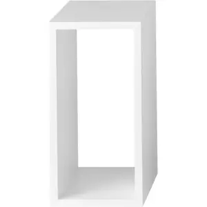 Module ouvert S pour étagère Stacked Blanc - Muuto pas cher