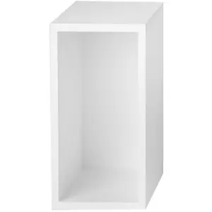 Module fermé S pour étagère Stacked Blanc - MuutoVendu parmade-in-design