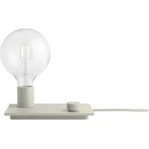 Lampe à poser grise Control - Muuto pas cher