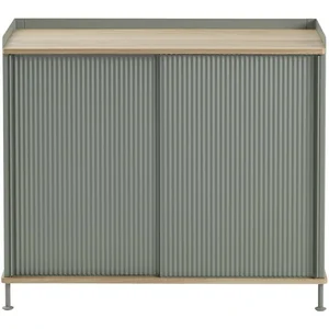 Muuto - Commode Enfold Vert amande taille unique