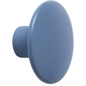 Comparateur de prix : Muuto - Patère The dots - Bleu - Frêne teinté - Designer Lars Tornoe