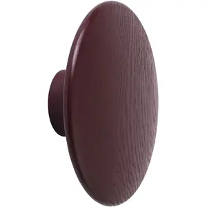 Muuto - Patère The dots - Marron - Frêne teinté - Designer Lars Tornoe