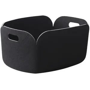 Panier de rangement Restore Muuto Noir MVendu parsmallable