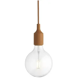 Suspension E27 brun argile - Muuto pas cher