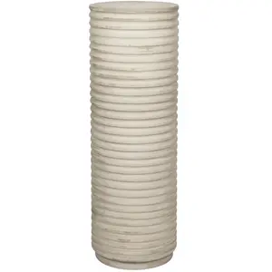 Comparateur de prix : Broste Copenhagen Rillo podium Ø36x106cm beige antique - 14469067