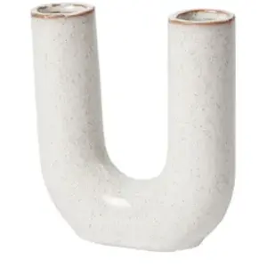 BROSTE COPENHAGEN - Vase Hector - Blanc - Grès émailléVendu parmade-in-design