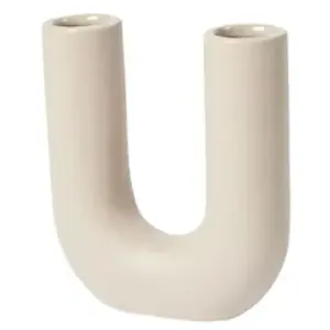BROSTE COPENHAGEN - Vase Hector - Beige - Grès émailléVendu parmade-in-design