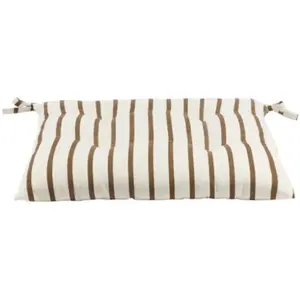 BROSTE COPENHAGEN - Coussin d'assise Franca - Marron - CotonVendu parsmallable