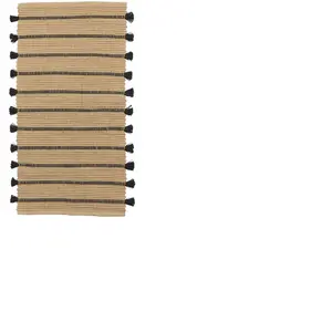 Broste Copenhagen Tapis Ezra naturel/noir 70x140cm - 71110387Vendu parliving-and-company