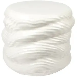 Broste Copenhagen Table en faïence blanc cassé - 59000003 pas cher