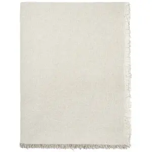 Broste Copenhagen Nappe Elouise gris/blanc cassé 160x200cm - 71210356Vendu parliving-and-company