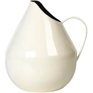 BROSTE COPENHAGEN - Vase Rosario - Beige - Fer émailléVendu parmade-in-design