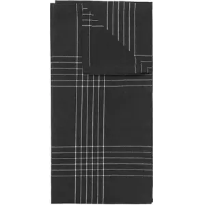 Comparateur de prix : Broste Copenhagen - Torchons Rud - Set de 2 Noir 50x70