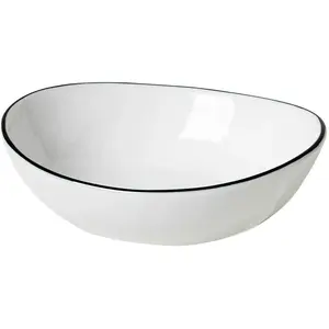 Comparateur de prix : Broste Copenhagen - Bol en porcelaine Salt Blanc S
