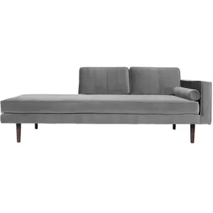 BROSTE COPENHAGEN - Méridienne Wind - Gris - Chêne huilé teintéVendu parmade-in-design