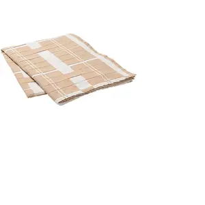 Broste Copenhagen Nappe Earl 160x300cm - jour de pluie / bronzage indien