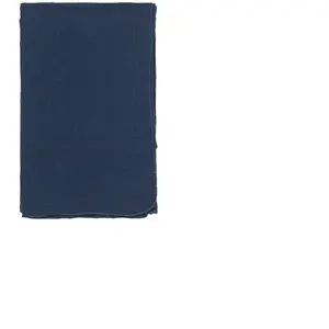 Broste Copenhagen Nappe Gracie Eco 160x200cm - Bleu