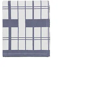 Broste Copenhagen Nappe Earl 160x300cm - jour de pluie / pierre silex pas cher