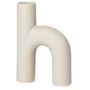 BROSTE COPENHAGEN - Vase Hector - Beige - Grès émailléVendu parmade-in-design
