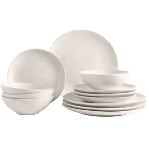 Comparateur de prix : BROSTE COPENHAGEN - Set vaisselle Nordic - Beige - Grès