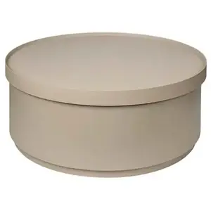 Broste Copenhagen Table d'appoint beige 75 x 33,5 cm