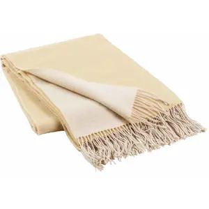 Broste Copenhagen Plaid Jeanne jaune - 130x200cmVendu parliving-and-company
