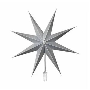 Comparateur de prix : Broste Copenhagen 70080391 Top Star Dentelle de Noël en Papier Argenté 30 cm