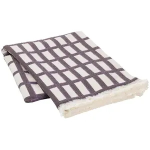 Broste Copenhagen Plaid Isa violet - 130x180cmVendu parliving-and-company