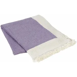Broste Copenhagen Plaid Mona violet - 130x180cmVendu parliving-and-company