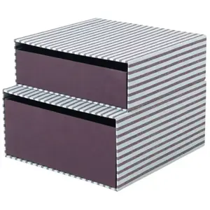 Comparateur de prix : Broste Copenhagen Boîtes de rangement Cecelia mûre vin - 70080496