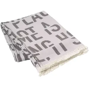Broste Copenhagen Quote plaid violet clair - 50030223Vendu parliving-and-company