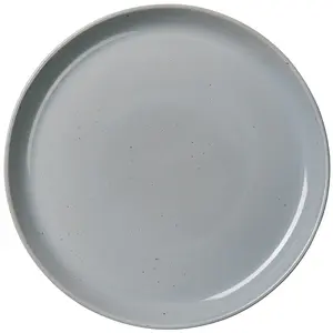 Broste Copenhagen - Assiette Eli Bleu gris taille unique pas cher