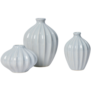 BROSTE COPENHAGEN - Vase Amalie - Bleu - Céramique émailléeVendu parmade-in-design