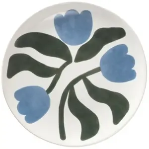 Comparateur de prix : BROSTE COPENHAGEN - Assiette DORA - Bleu - Grès