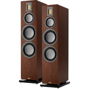 Enceintes colonne Audiovector QR7 SE Noyer foncé pas cher