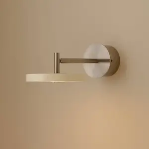 Applique murale LED UMAGE Asteria Short, blanche, acier, raccordement ...Vendu parluminaire