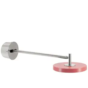 Applique murale LED UMAGE Asteria Long, rose, acier, raccordement dire...