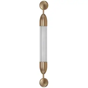 UMAGE applique murale Lemon Squeeze, à 1 lampe, L 77 cm, laiton pas cher