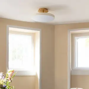 Plafonnier LED UMAGE Asteria UP PLUS, blanc perle, Ø 31 cm CCTVendu parluminaire