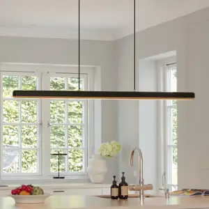 UMAGE suspension LED Hazel Branch, noir/laiton, 150 cm pas cher