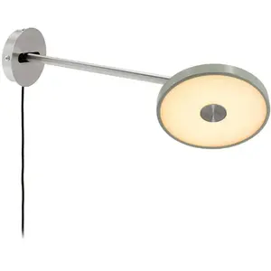 Applique murale LED UMAGE Asteria Long, olive, acier, à brancher pas cher