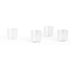 Hay - Verres Angle - Set de 4 Transparent S pas cher