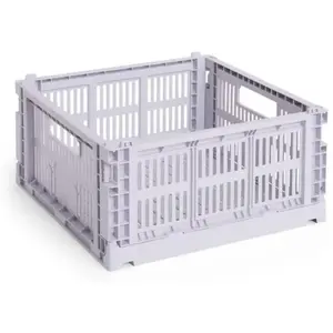 Hay - Cagette pliable carré Crate Lavande M