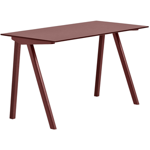 Hay - Bureau Copenhague - Rouge - Chêne massif laqué - Designer Ronan & Erwan Bouroullec