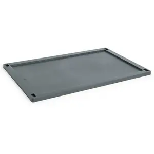 Hay - Couvercle rectangulaire pour cagette pliable Crate Charbon L pas cher