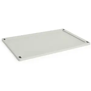 Hay - Couvercle rectangulaire pour cagette pliable Crate Gris L pas cher