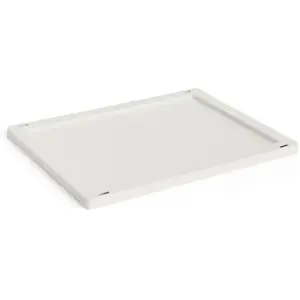 Hay - Couvercle rectangulaire pour cagette pliable Crate Blanc M pas cher